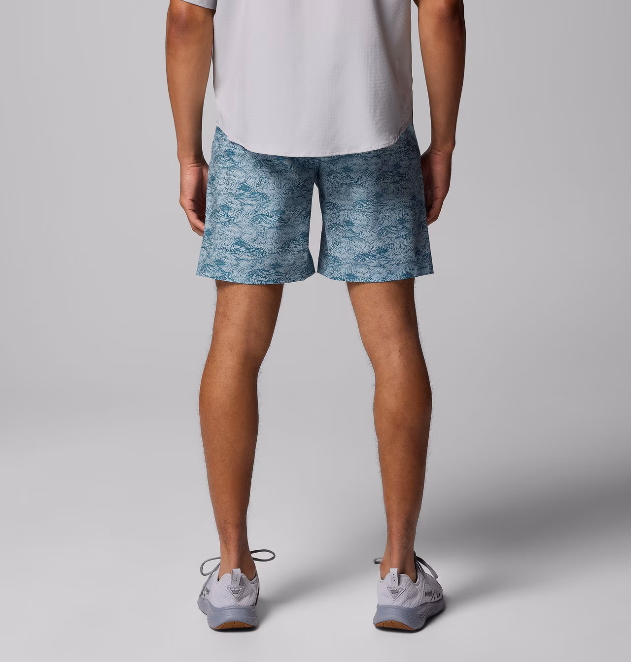 SHORT MASCULINO COLUMBIA PFG RAMBLER PRINTED WATER – foto 3